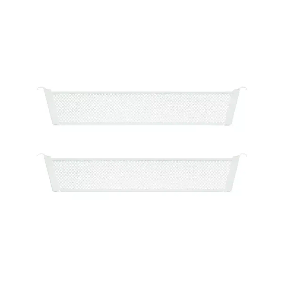 Vymezovač perforovaných košů - hl. 40 (2ks sada)