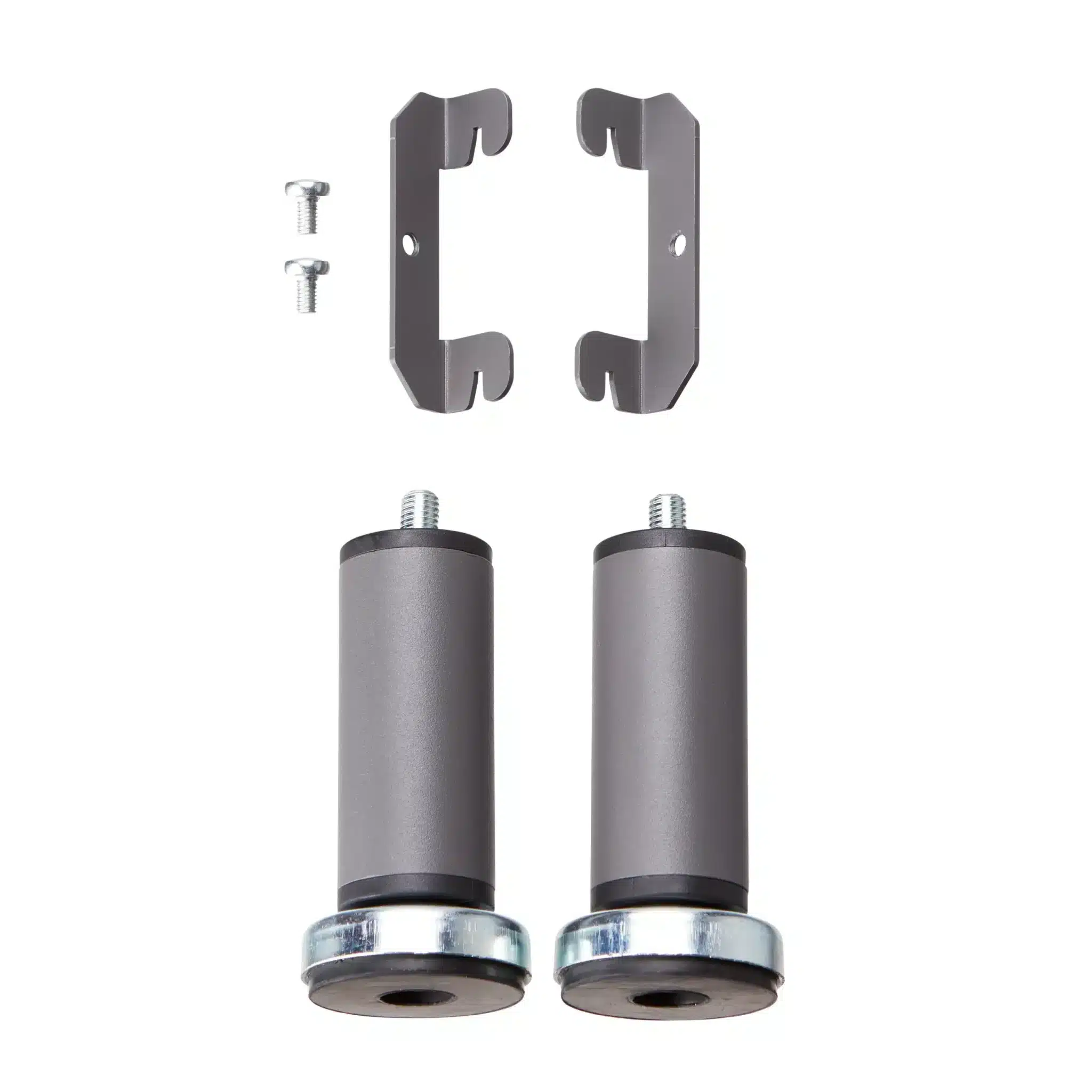 Montážní sada pro fixaci spodní a vysoké skříně k závěsným lištám