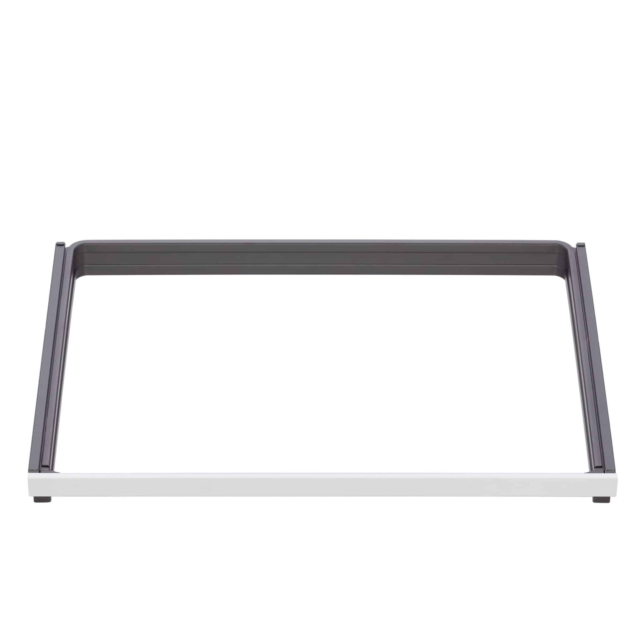 Gliding frame elfa decor plus Trim White matte grey v2 High 300 (jpeg)