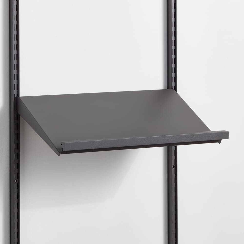 bundle angled shelf with trim w 60 matte grey grey