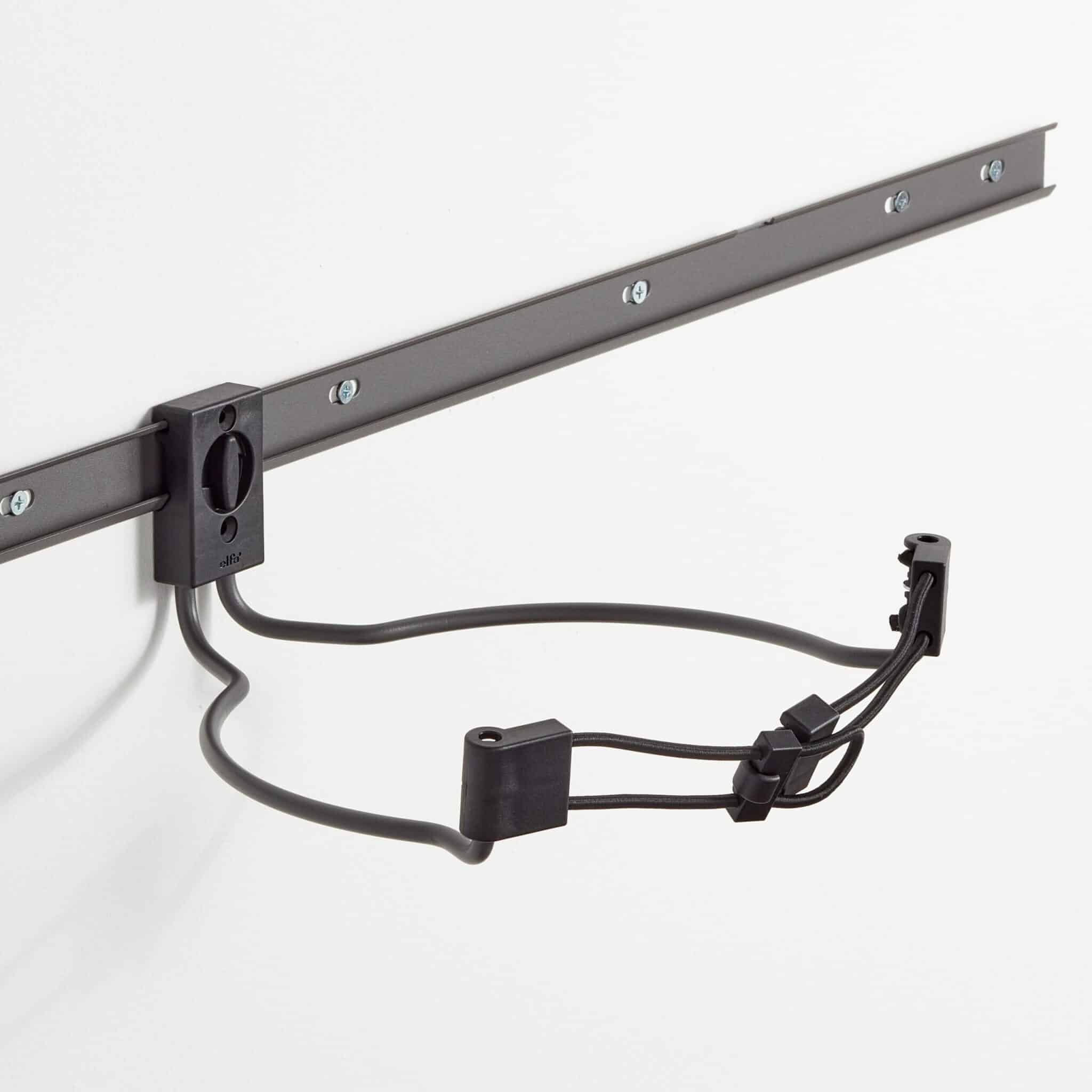 function golf bag holder on track