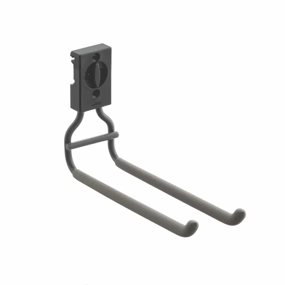 Hák rovný Garage+ v matné šedé variantě (SKU 4700085)