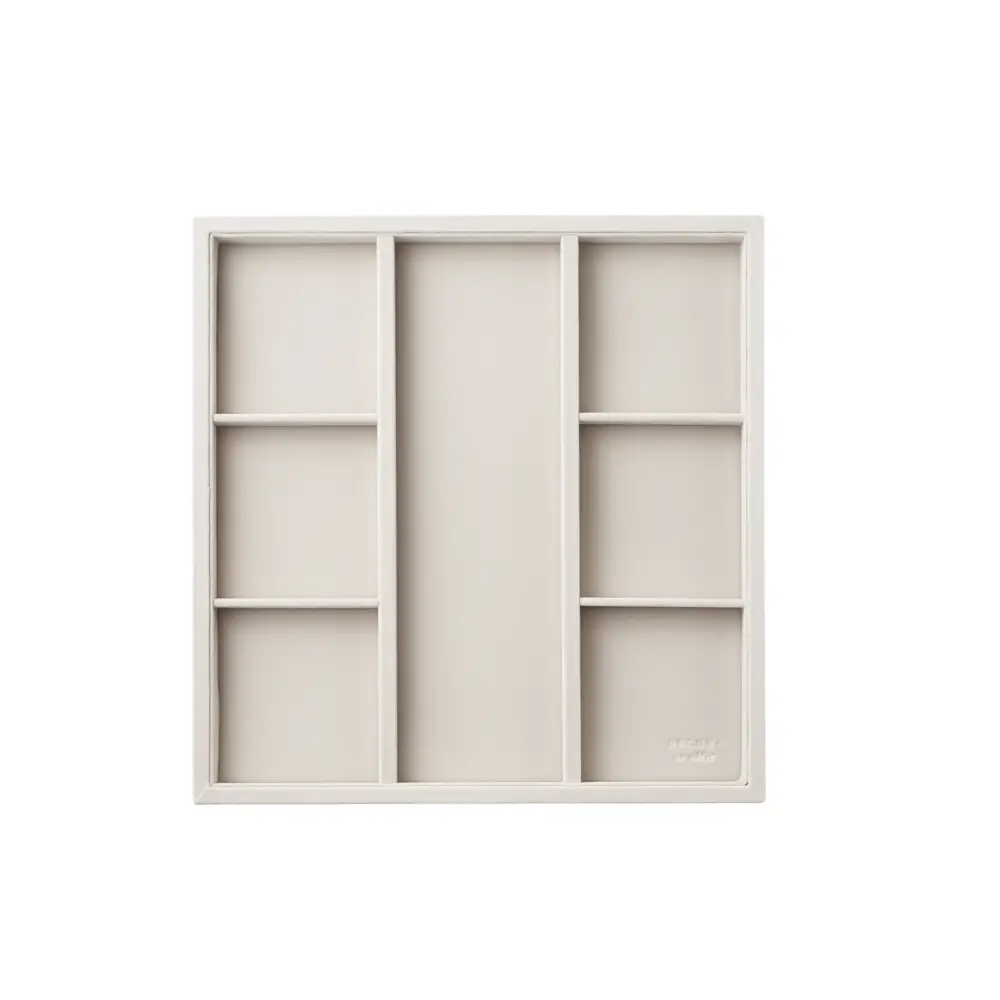 Organizér na drobné předměty do výsuvných šuplíků Décor+ v béžové variantě (7 dílný) SKU 611691