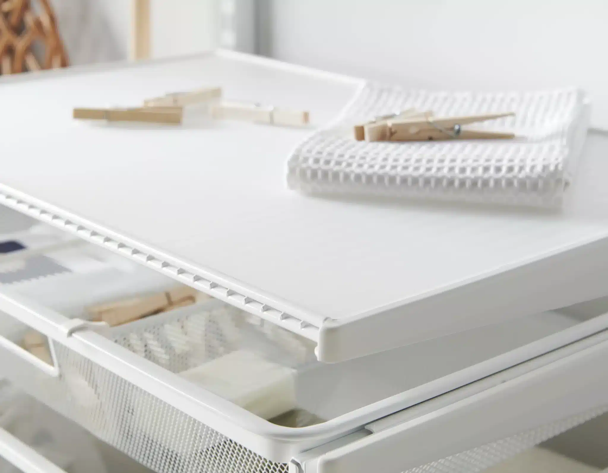 Podložka drátěných polic Classic by Elfa (š: 60, hl: 40) v čiré variantě - SKU 616430