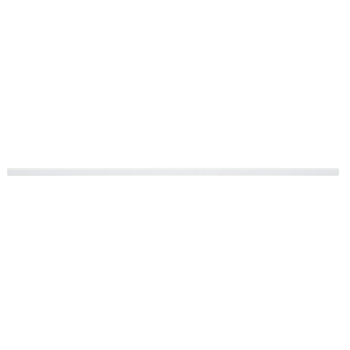 Šatní tyč Décor+ v matné bílé variantě o šířce 1232mm (SKU 622150)