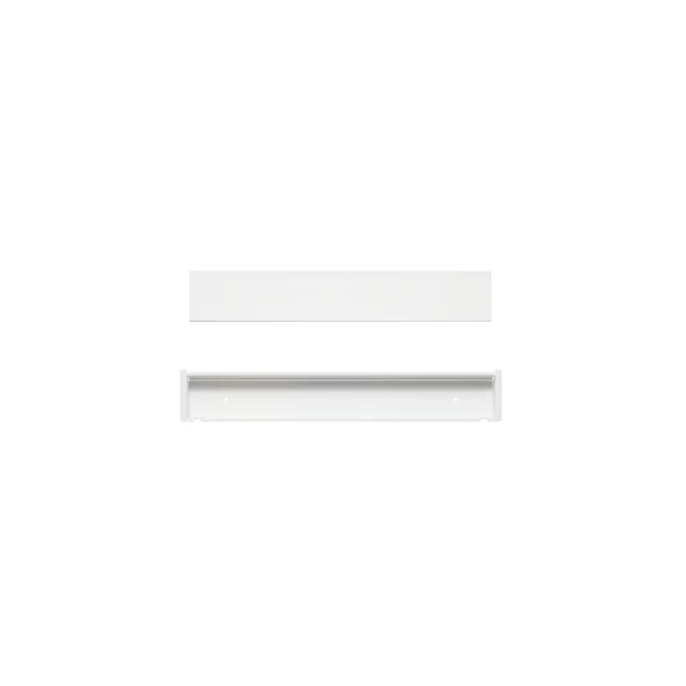 Schránka napájecího zdroje a kabelů pro led osvětlení Décor+ v matné bílé variantě o šířce 442mm (SKU 623450)