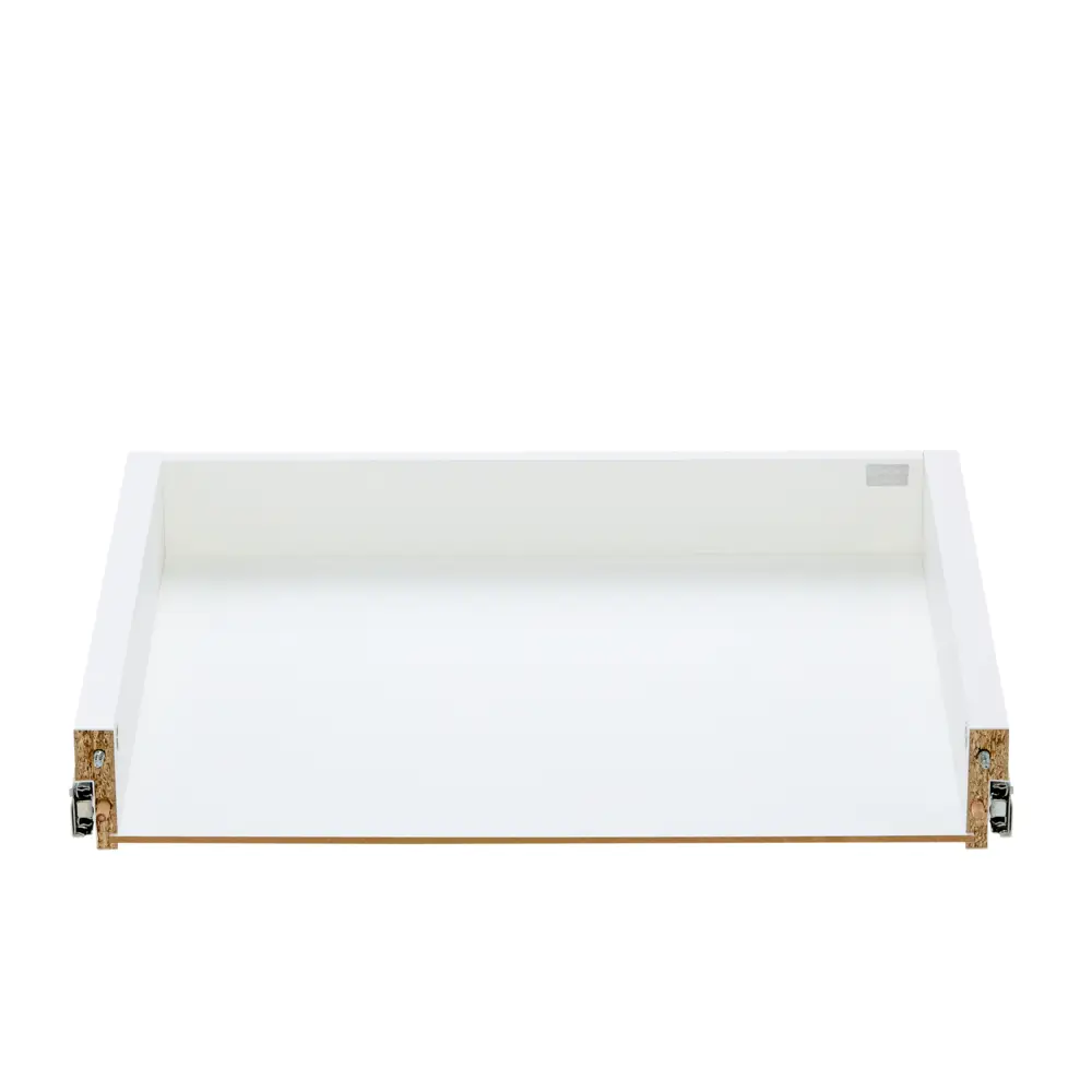 Výsuvný šuplík Décor+ nízký v šířce 602mm, hloubce 408mm (SKU 612140)
