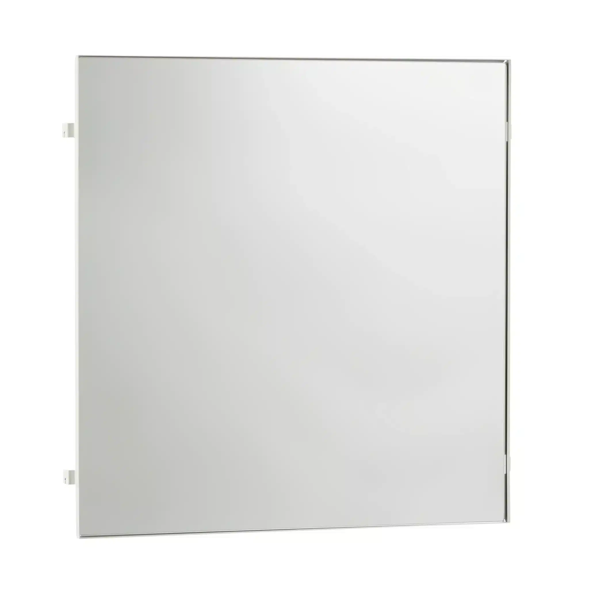 Zrcadlo Décor+ v matné bílé variantě o šířce 579mm, výšce 579mm (SKU 159950)