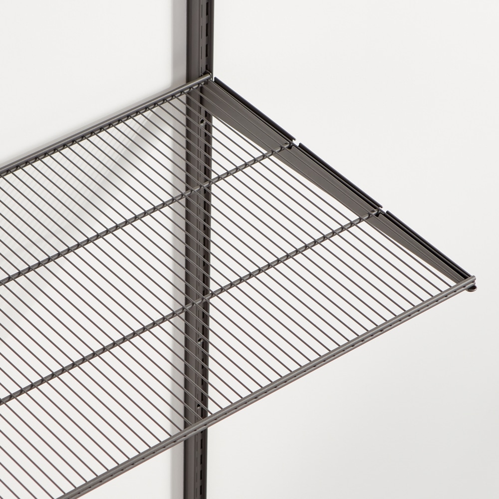 451751 g 90x52cm wire shelf matte grey function3