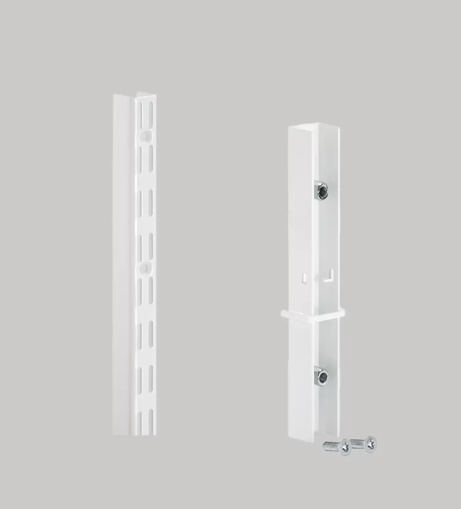 Adaptér sloužící pro možnost nastavení / prodloužení výšky závěsných lišt Elfa.