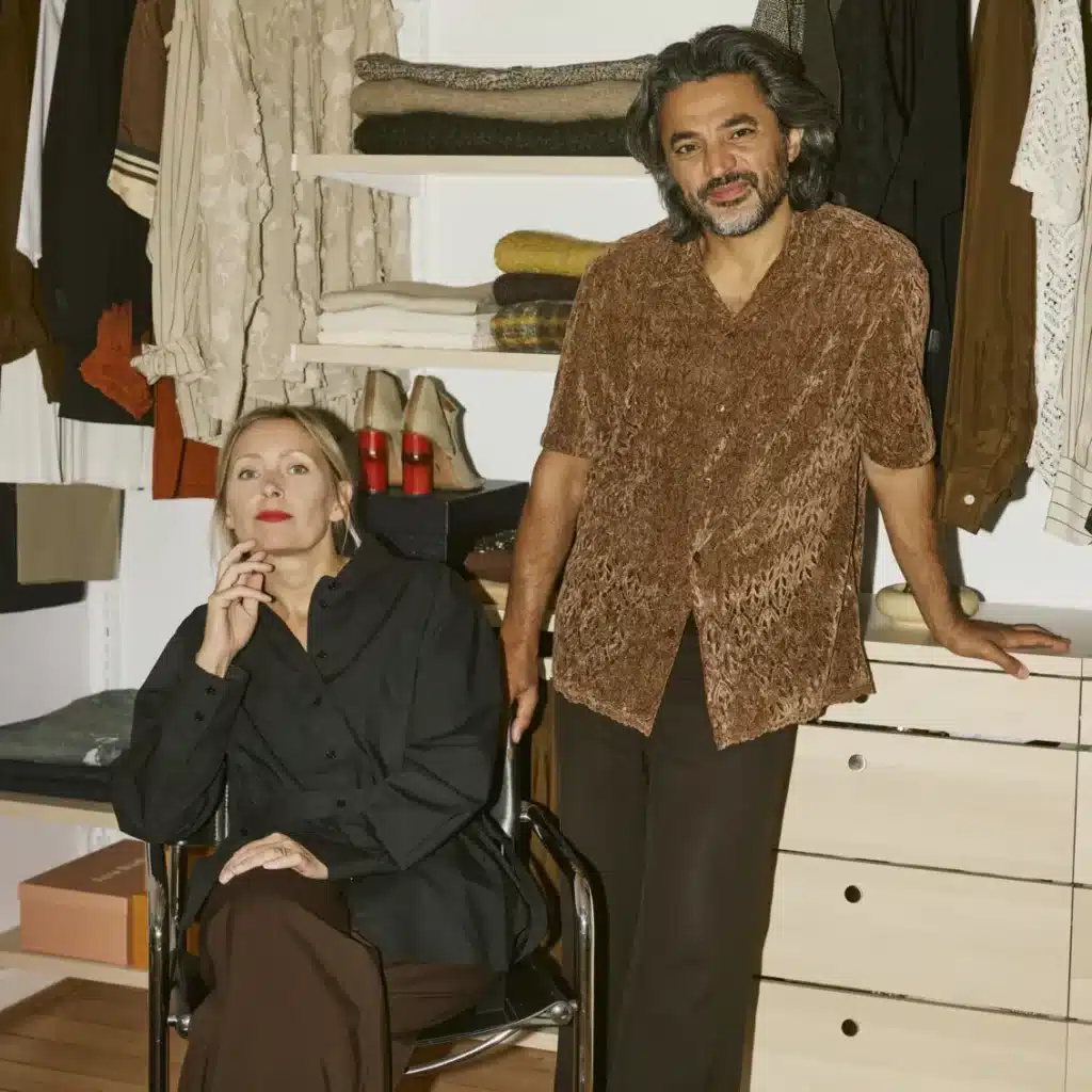Designérské švédské duo šatna Décor+.