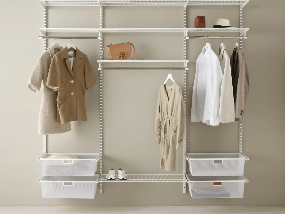 Naplánujte si úložný systém Classic by Elfa ve 3 krocích.