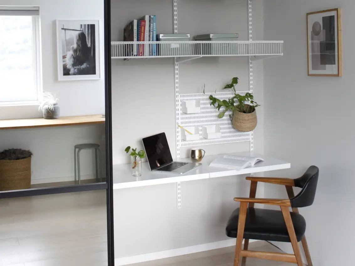 Vytvořte si pohodlné pracovní místo s Classic by Elfa.