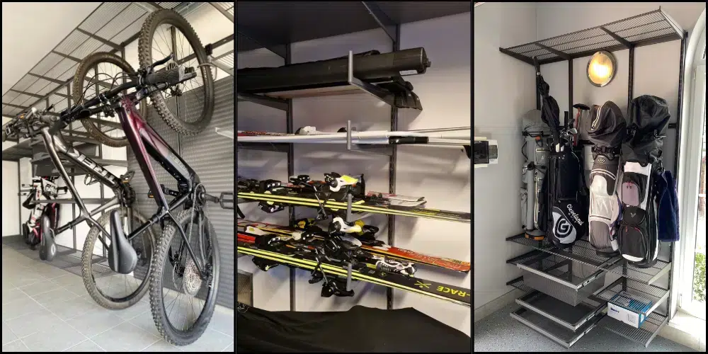 ulozny system sport kola lyze golf