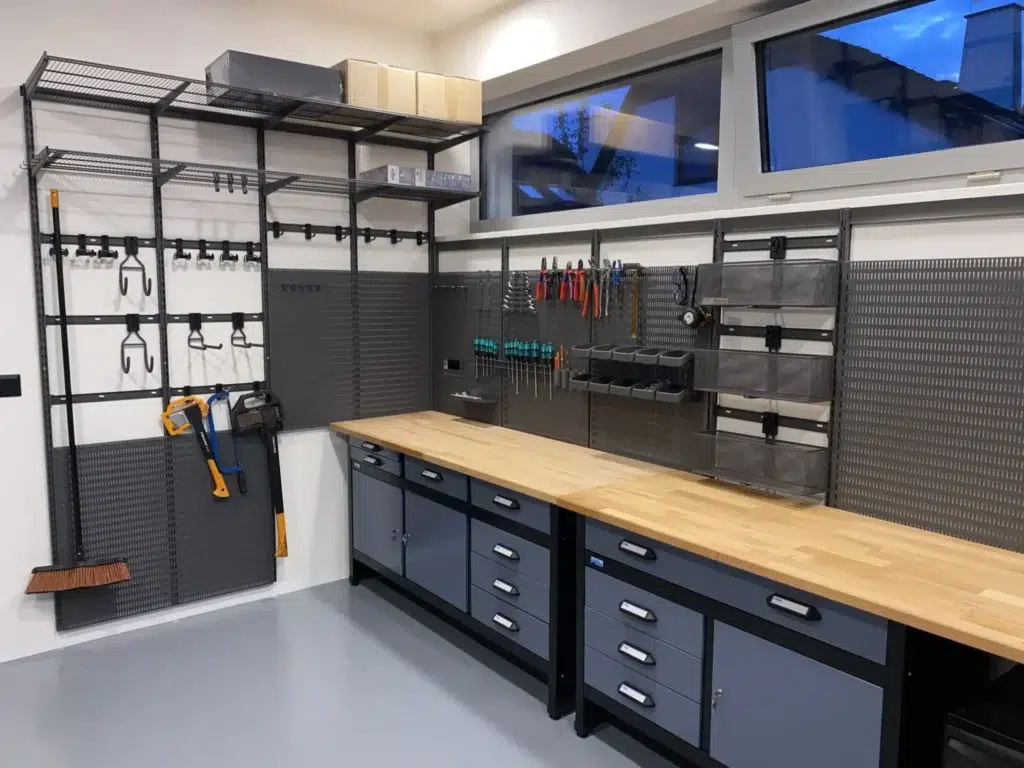 ulozny system dilna matna seda garage plus realizace hradec kralove 1