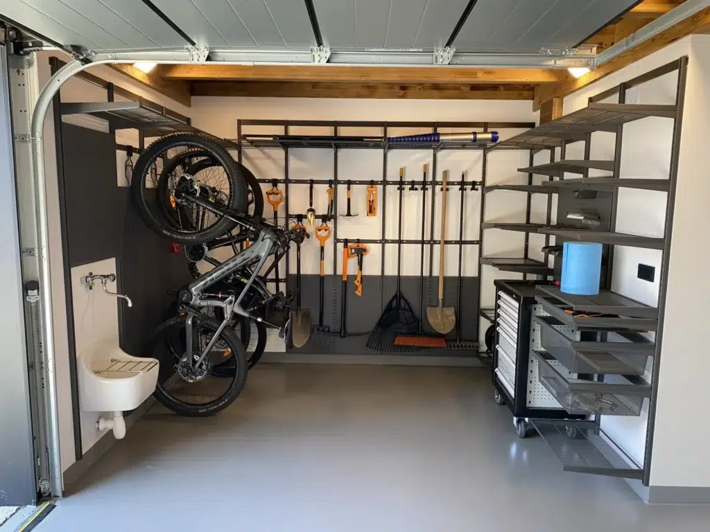 ulozny system garaz matna seda garage plus realizace cinovec 1